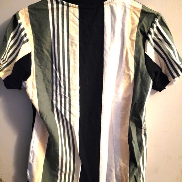 HUF Unisex Striped T-Shirt - S - Picture 3 of 5